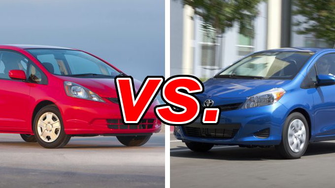 Comparison between honda fit and toyota yaris #6