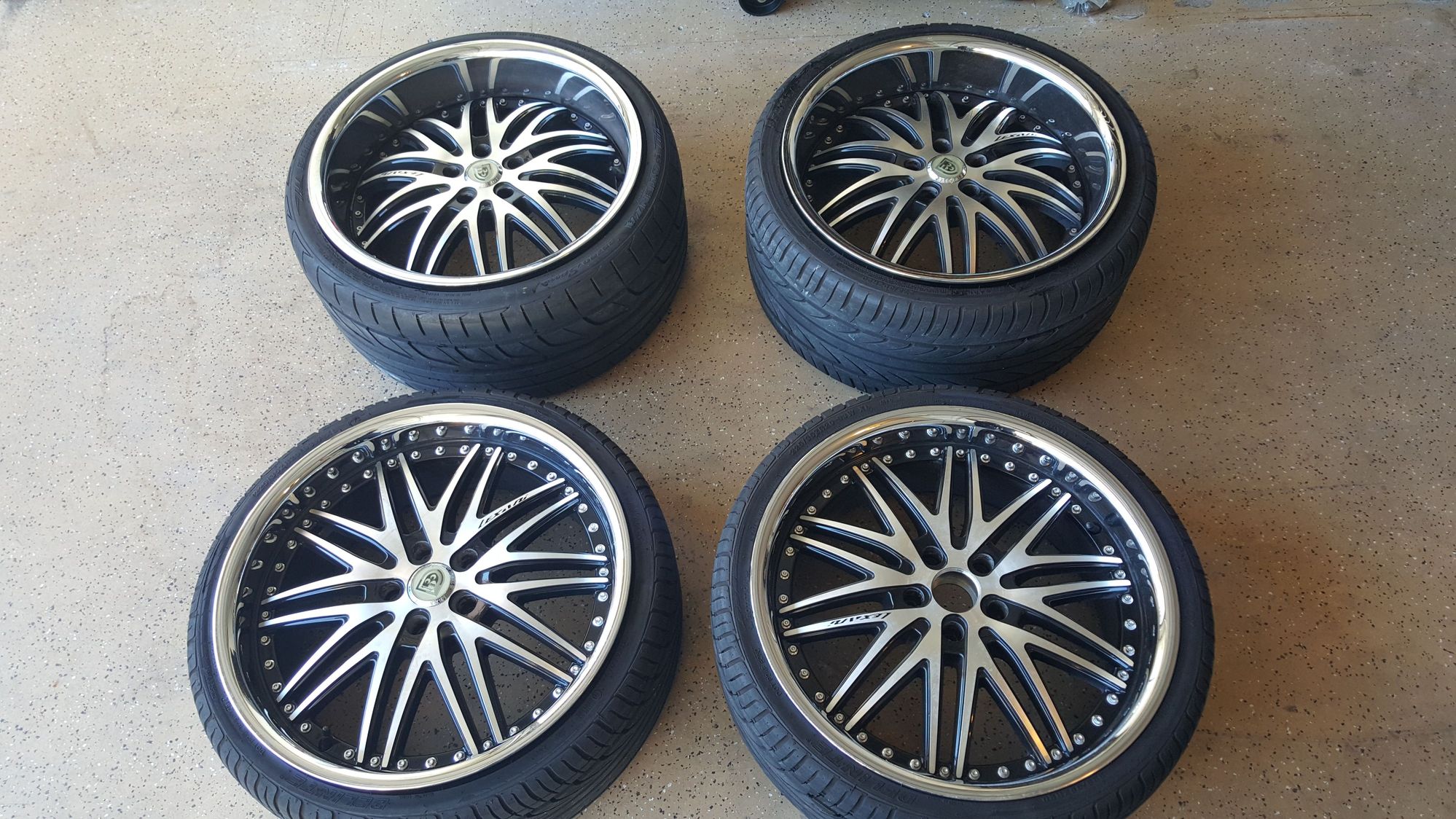 FS: CA - Staggered Set of Lexani 20" LX-10 Wheels and ...