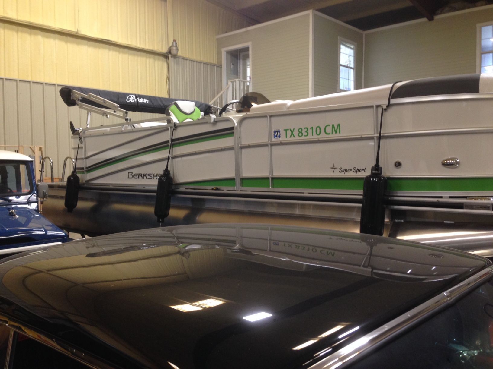 Got the EZFender on Pontoon Boat & Deck Boat Forum