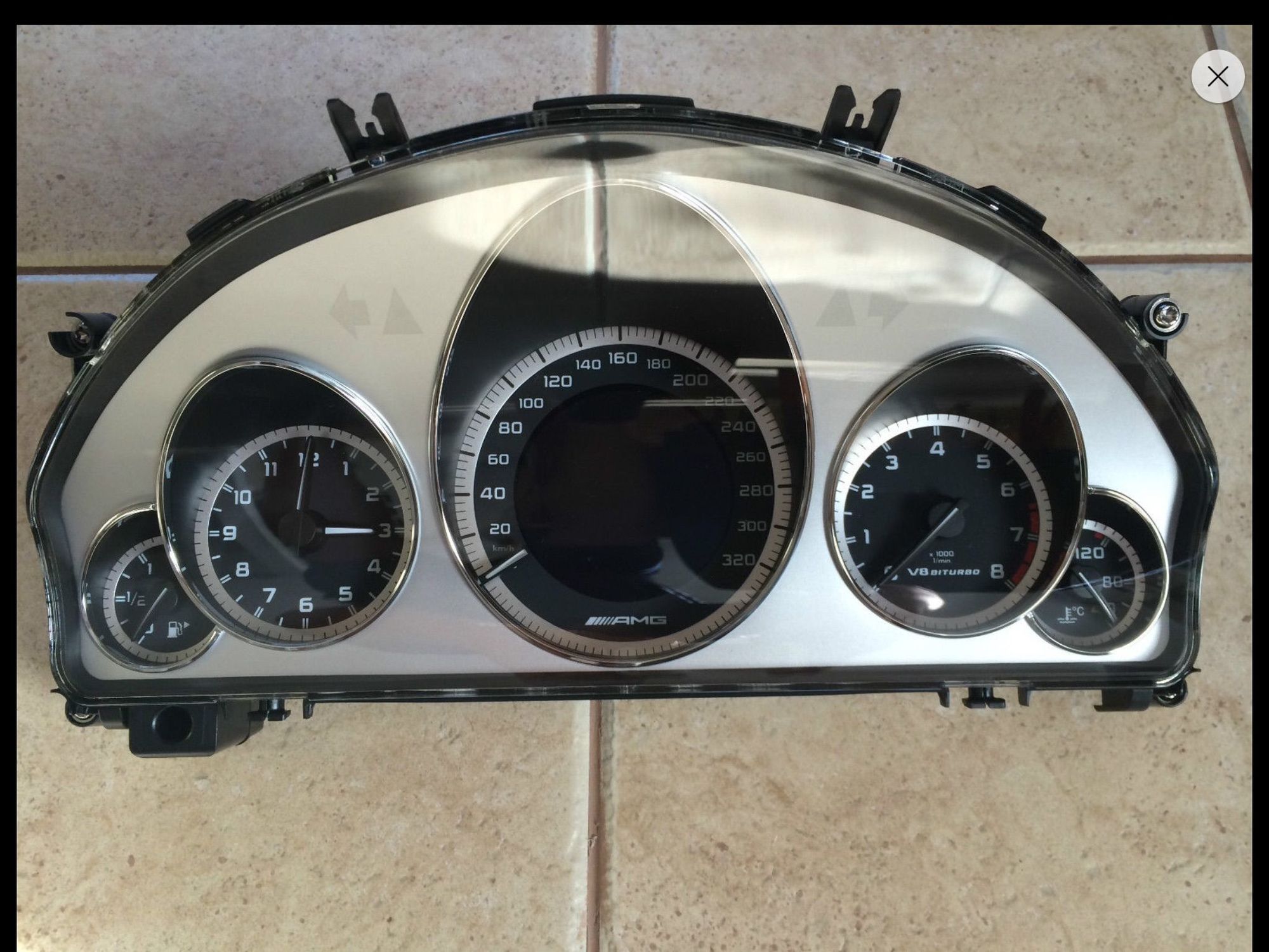 Brand New MercedesBenz W212 AMG Instrument Cluster, Speedometer