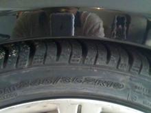 Back tire