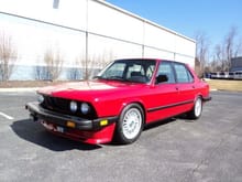 1985 535iS.  This is not a picture of my car, but mine was nearly identical.   Sold it in 1998 with 360,000 miles on it.