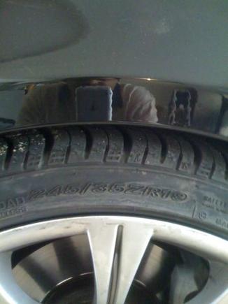 Back tire