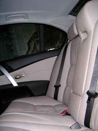 Amethyst rear seats