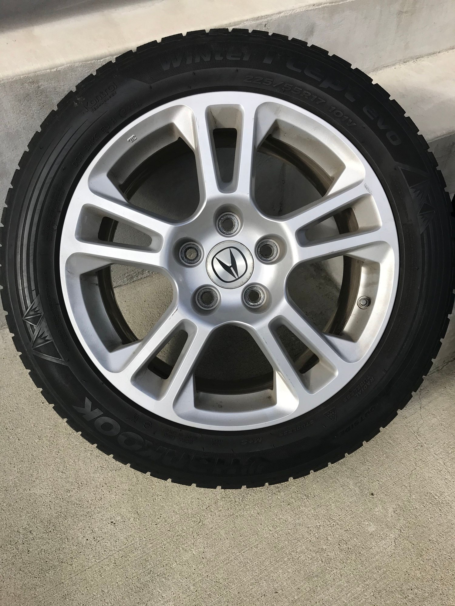 Wheels and Tires/Axles - SOLD: 09-14 TL winter wheel and tire combo $1000 cdn 5X120 - Used - 2009 to 2014 Acura TL - Vancouver, BC V3M2T6, Canada