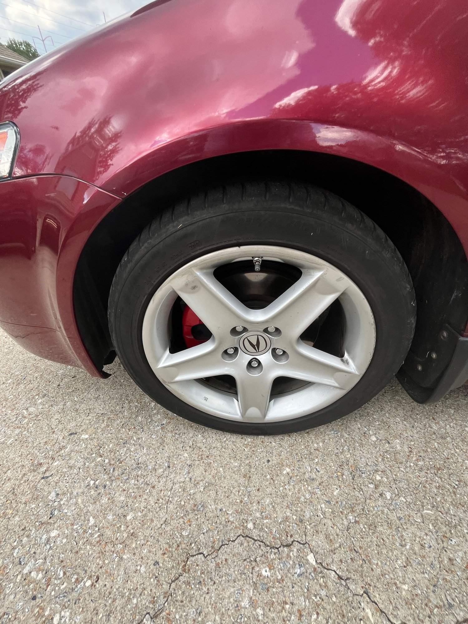 2006 Acura TL - 2006 Acura TL for Sale - Used - VIN 19UUA66276A001905 - 119,000 Miles - 6 cyl - 2WD - Automatic - Sedan - Red - Greenville, SC 20687, United States