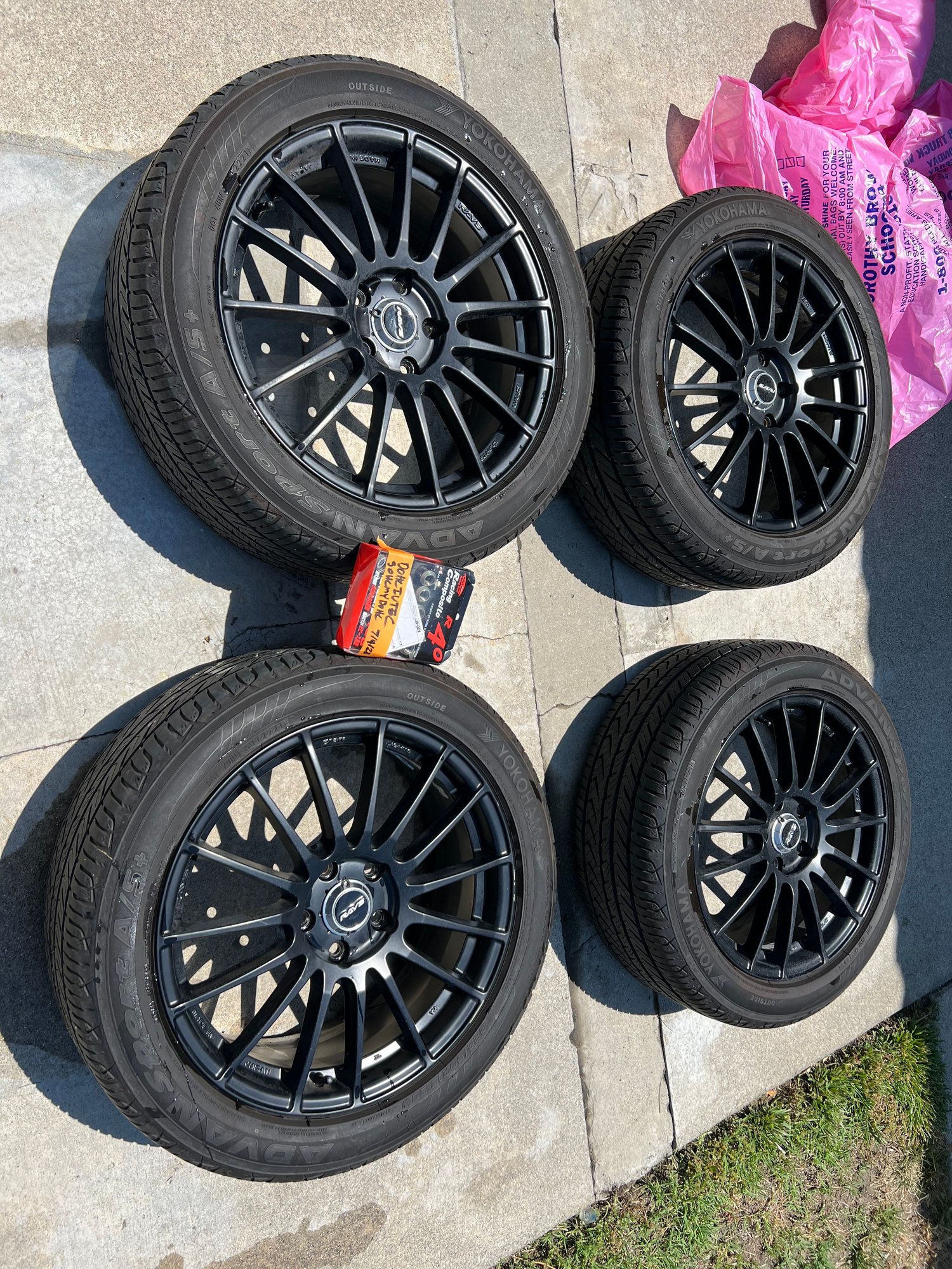 Wheels and Tires/Axles - FS: Gramlight 57XV Rims + Tires 5X114  +54 - Used - 2015 to 2020 Acura TLX - Rancho Cucamonga, CA 91737, United States
