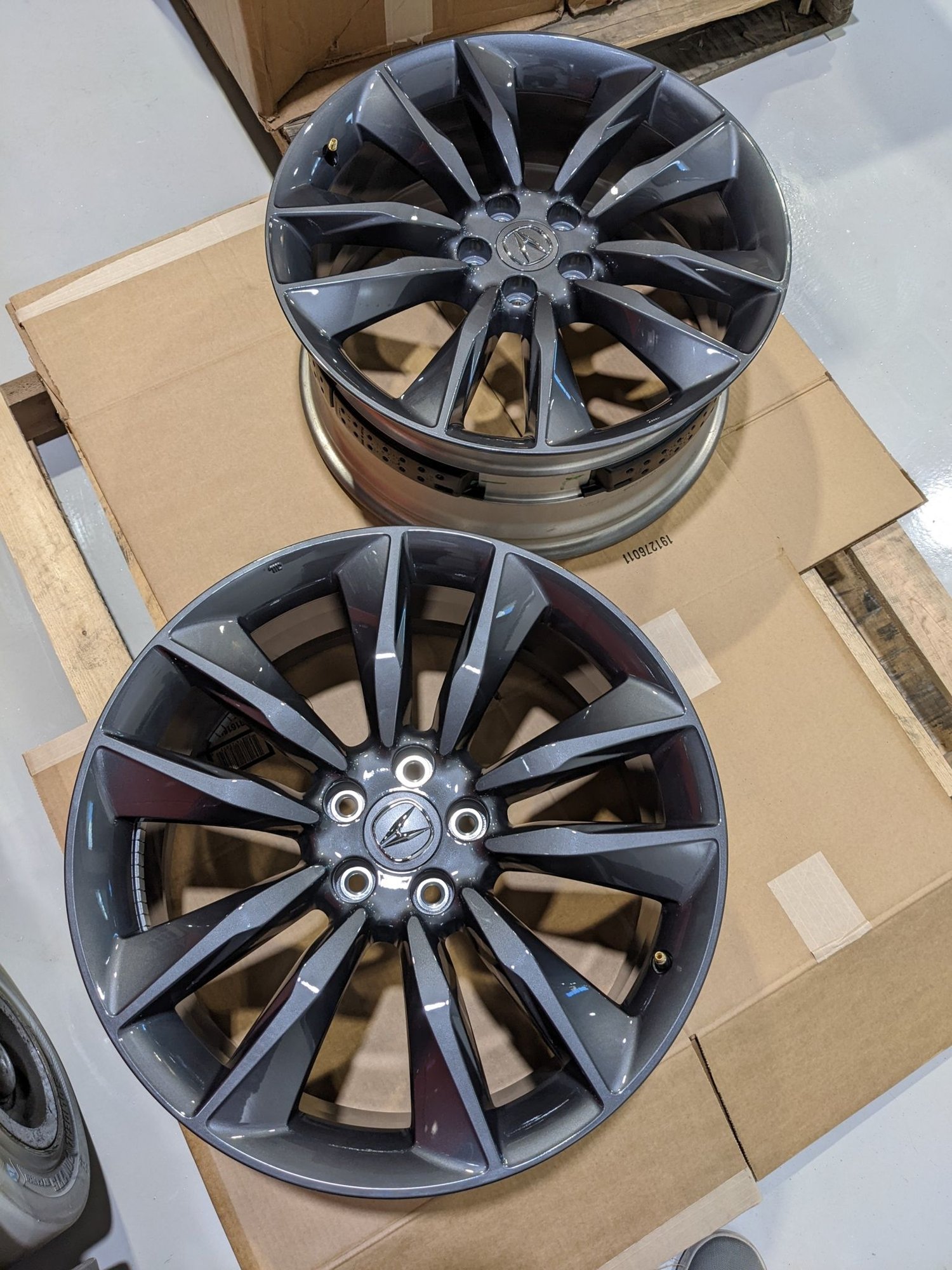 Wheels and Tires/Axles - SOLD: 2022 Acura MDX Type-S Shark Gray Wheels 21x9.5 +55 5x120 - New - 2022 Acura MDX - Lincoln, NE 68516, United States