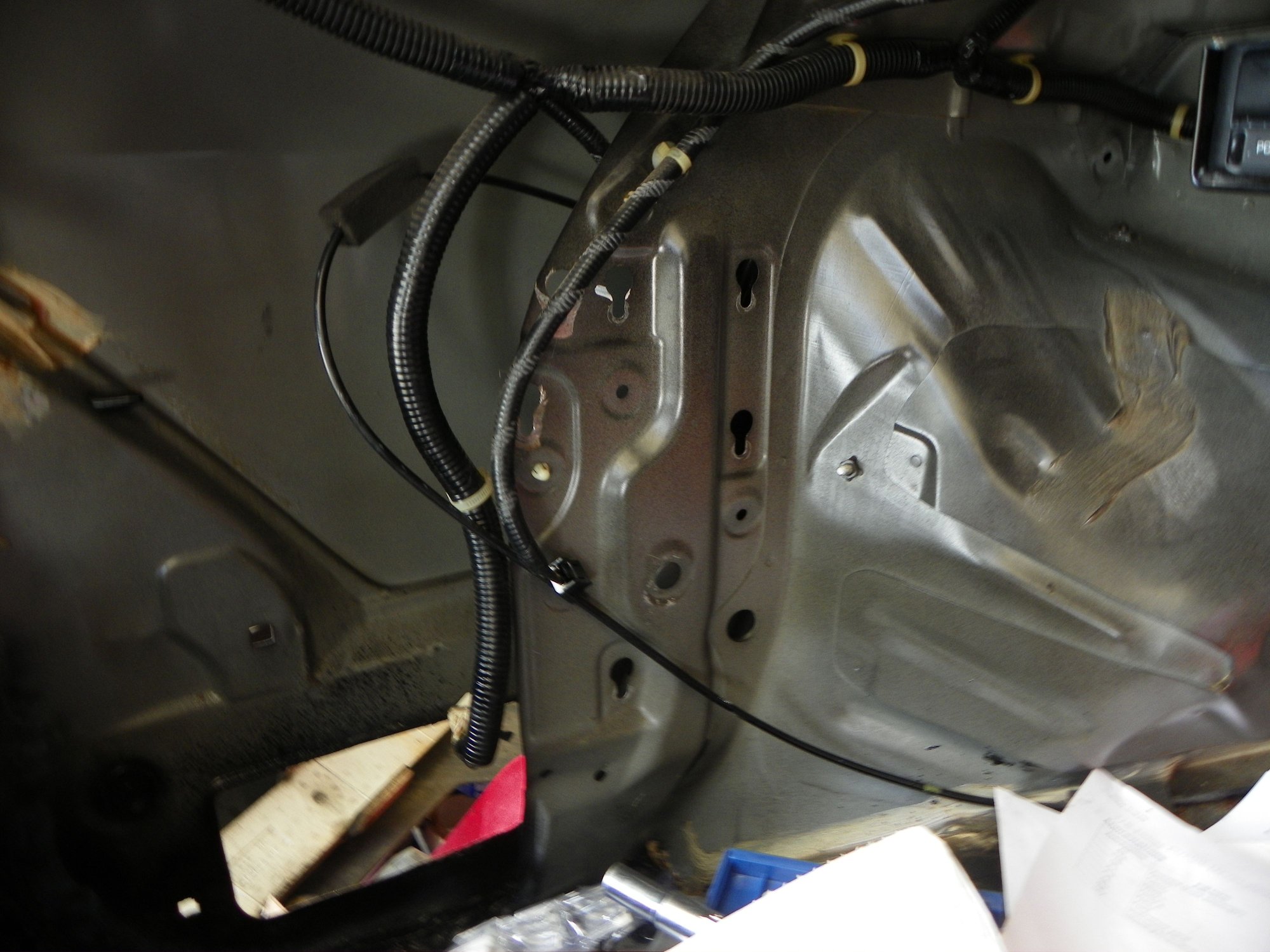 Removed XM unit and fuel pump resistor. 5 10mm bolts in total. Piece of cake.