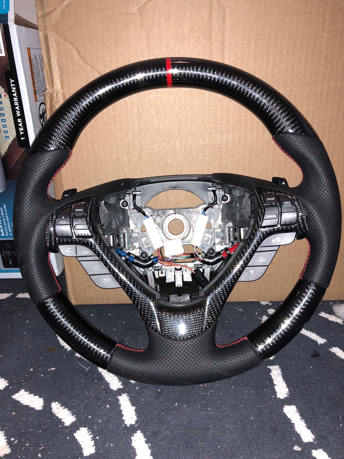 Steering/Suspension - FS: Carbon Fiber Steering Wheel for ILX or RDX $625 OBO - Used - All Years Acura ILX - All Years Acura RDX - Little Ferry, NJ 07643, United States