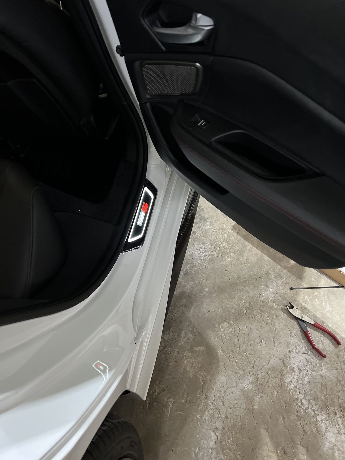 SYULCR Auto Carbon Schaltknauf Abdeckung, Car Accessories Interior