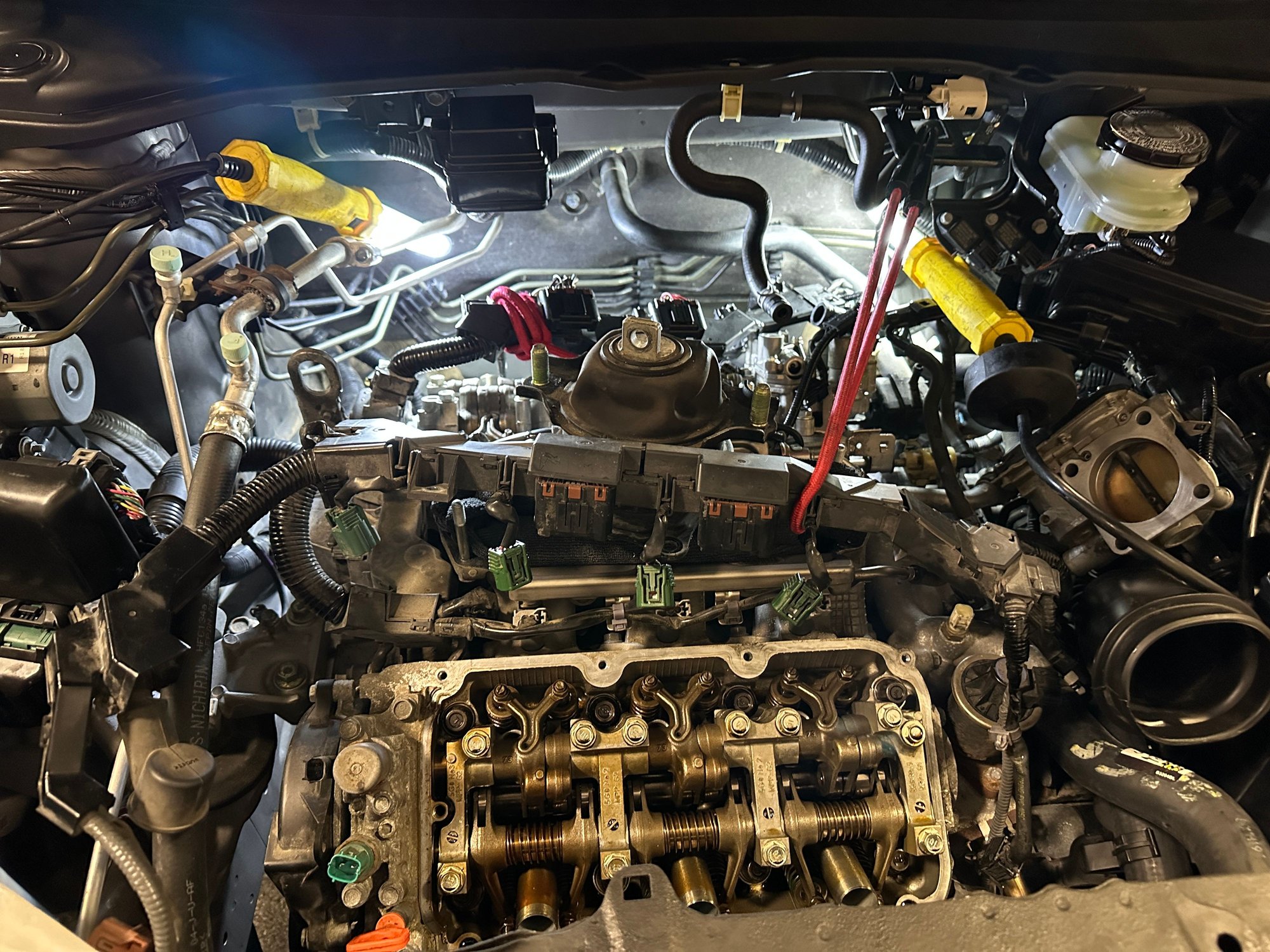 Valves adjusted. Still need to do the Timing Belt & Water Pump.