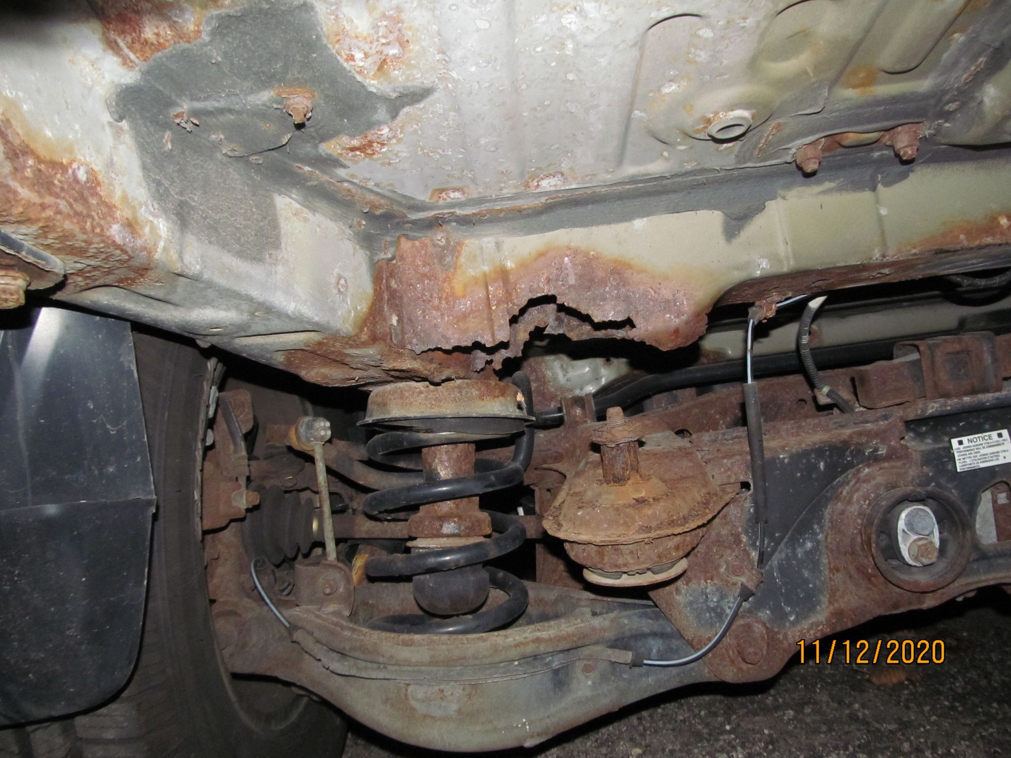 Honda Pilot Rear Subframe Mount Repair