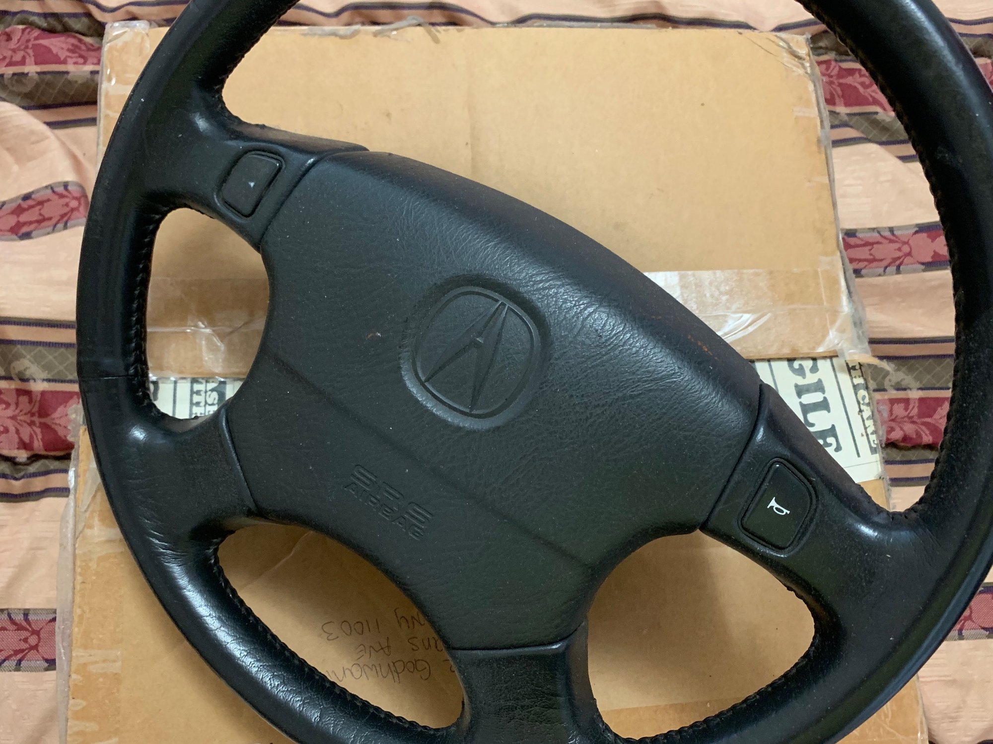 1997 Acura CL - 97-99 Acura CL Steering Wheel with Airbag - Steering/Suspension - $150 - Franklin Square, NY 11003, United States