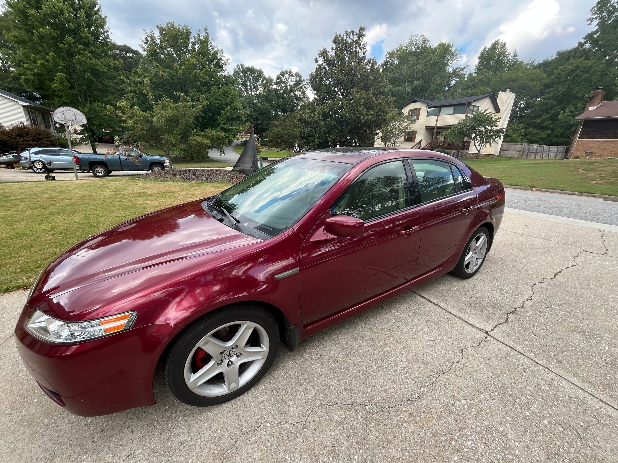 2006 Acura TL - 2006 Acura TL for Sale - Used - VIN 19UUA66276A001905 - 119,000 Miles - 6 cyl - 2WD - Automatic - Sedan - Red - Greenville, SC 20687, United States