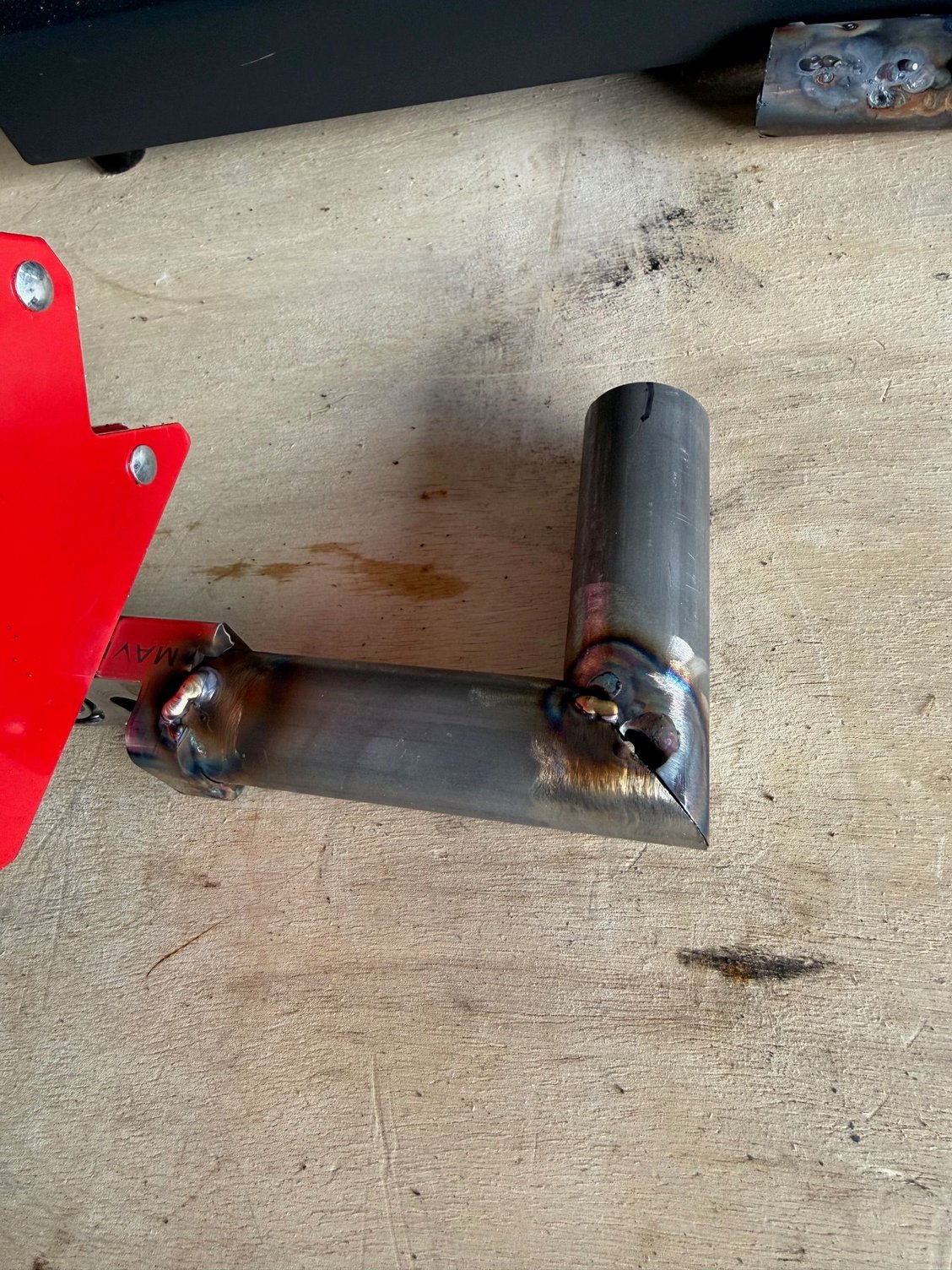 First time tig welding, it's really easy blowing holes in this chromoly.