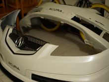 Got everything switched to the freshly painted type s bumper