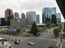 Staying on the top floor of the Marriott in Bellevue tonight. Good night Bill Gates.