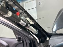 Routed RCA Cable Down A-Pillar