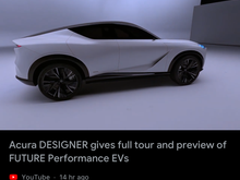 Future Acura EV coming late 2025