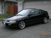 90 CRX Si

Bought it for $2000 from a friend for schooling...rims, lowered, momo steering wheel, shift knob in already.