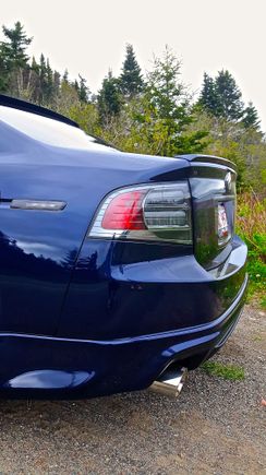 OEM base trunk lip spoiler