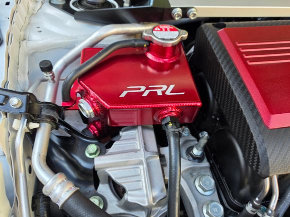 Here is the coolant expansion tank