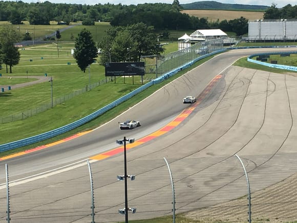 Cooper McNeil last lap headed in to Turn 11 viewed from the Jackie Stewart Stand-WGI.