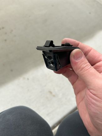 Trimmed OEM Housing to Improve Viewing Angle