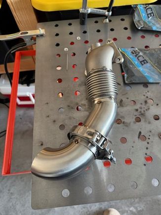 I redid the rear header because I had a brain fart and forgot about the intermediate shaft.