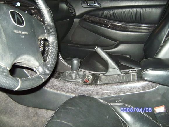 Interior swap and shortened shifter