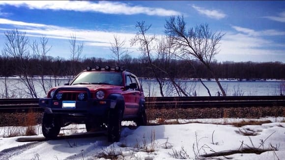 Flexing by the St. Croix River