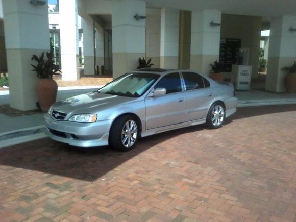 HERE IS HOW SHE WAS A YEAR AGO, CHROMED OUT LOL