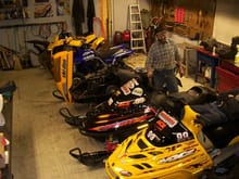 Here is a pick of my buddies shop with some of the toys