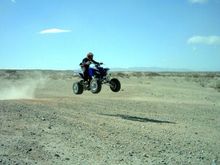 Derek jumping on my other Raptor.                                                                                                                                                                       