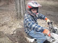 My son getting muddy                                                                                                                                                                                    