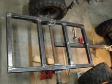 trailer frame, 2x2box steel.