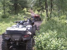 Breakon the trails