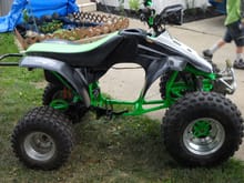 rolling chasis 2 with 8 inch holeshot quad cross mx tires