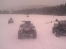 Riding on Long Pond inside the Nat'l Forest