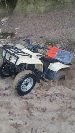 This is a picture of the full quad from the front.