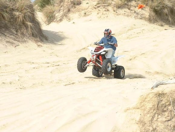 Me on my Raptor. Man does it have some power!