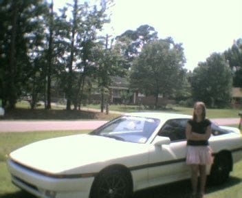Meh Car and girl.