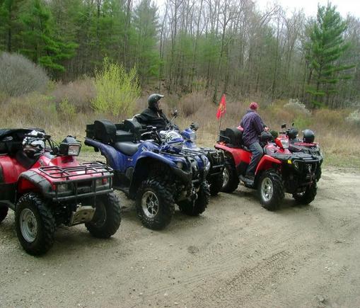 Troyboy, Dwyer, Climber and Beergut ride 4/18/10