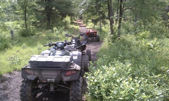 Breakon the trails