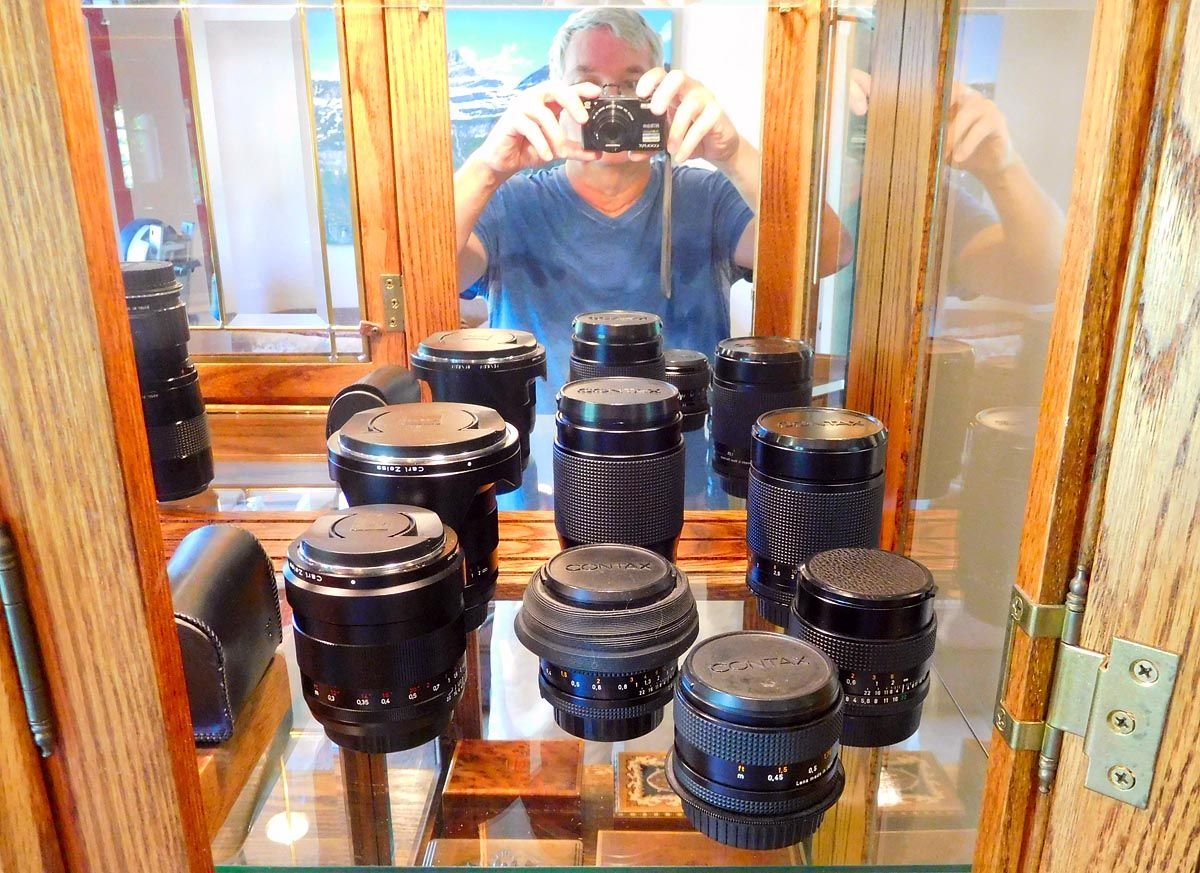 Cark Zeiss and Contax Zeiss lenses