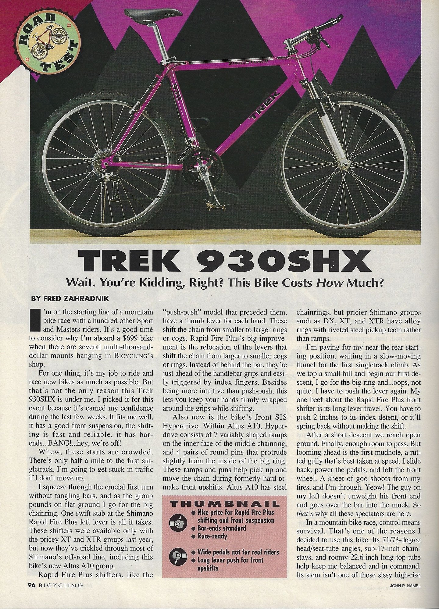 trek 930 shx