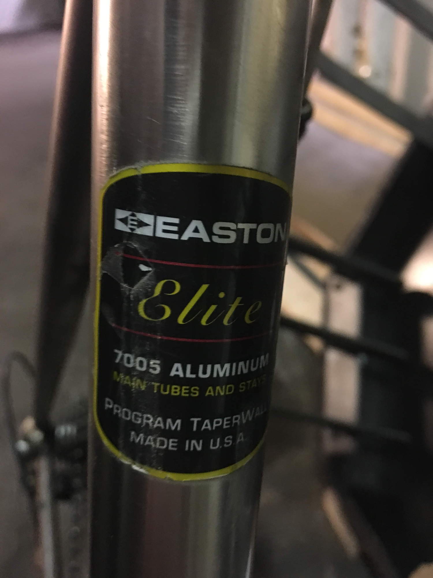 Easton elite discount 7005 aluminium