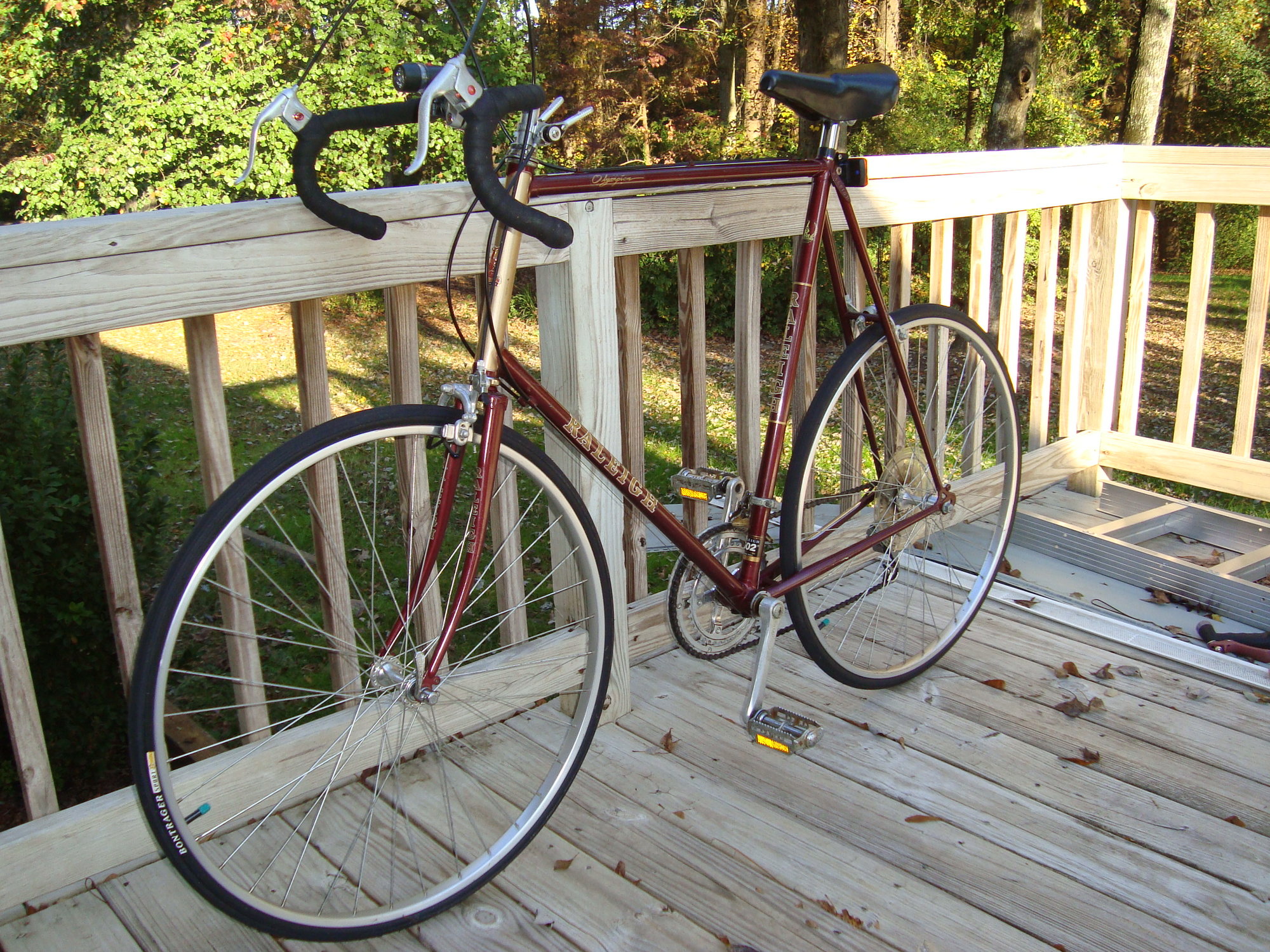 raleigh olympian road bike