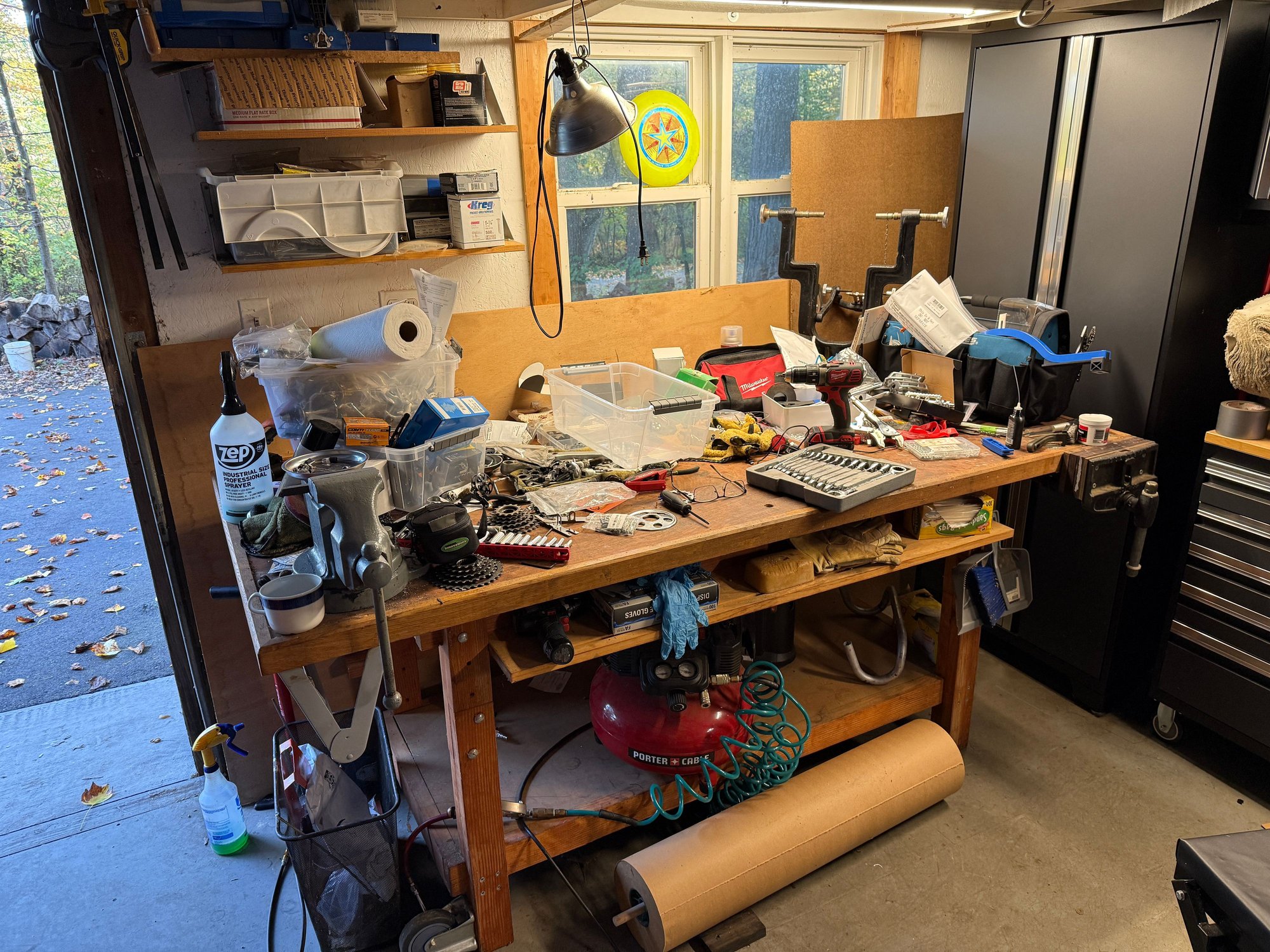 Can't stand the clutter, time to organize the shop - Bike Forums, image size:2000x1500